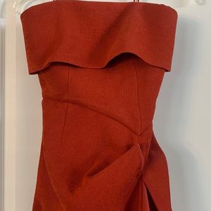 Prom dress, strapless